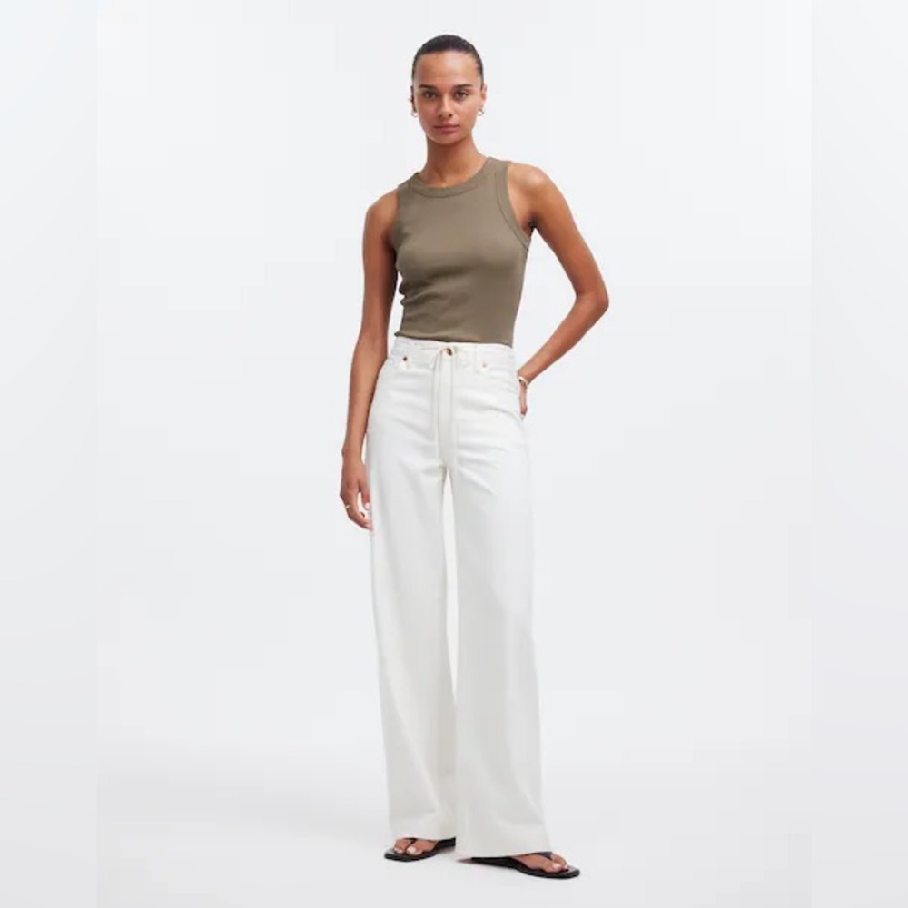 Madewell Superwide-Leg Jeans: Drawstring Edition
